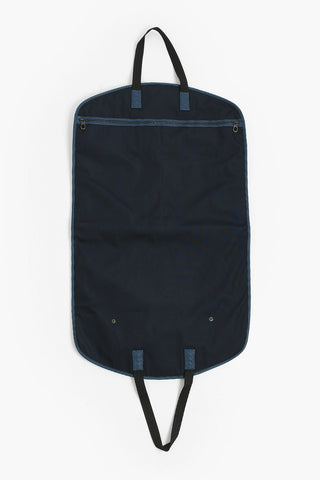 Braided Leather and Canvas Travel Garment Cover