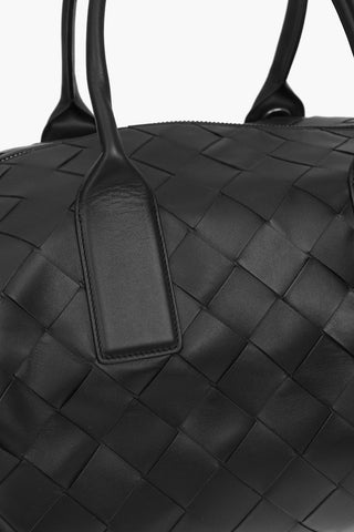 Borsa Weekender in Nappa Intrecciata