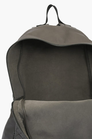 Zaino ULTRALIGHT in Pelle Intrecciata Con Maxi Tasca