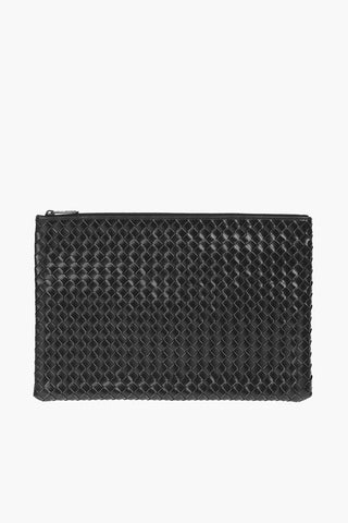 Borsa a Busta in Pelle Intrecciata