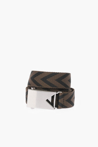 Cintura RIBBON CHEVRON in Tessuto
