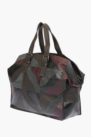 Borsa Tote PATCHWORK in Pelle