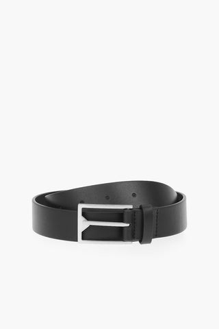 Leather FRENCH Logoed Belt