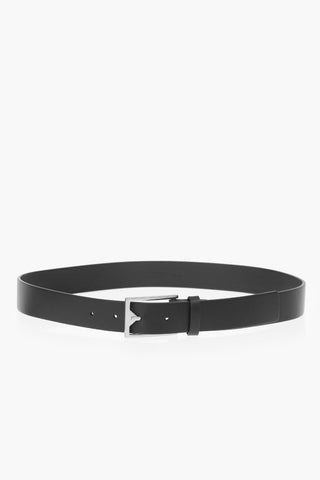 Leather FRENCH Logoed Belt
