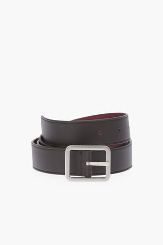 Cintura in Pelle Doubleface