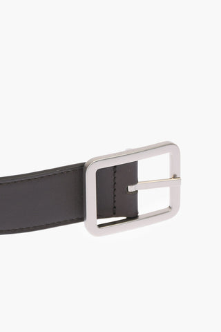 Cintura in Pelle Doubleface