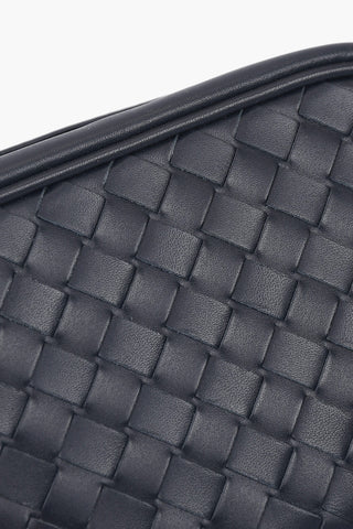 Porta Gemelli in Pelle Intrecciata  