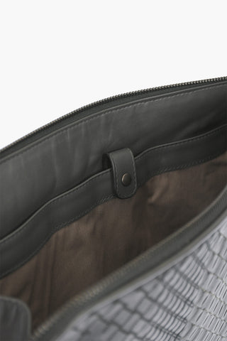 Braided Leather AURELIO Document Case