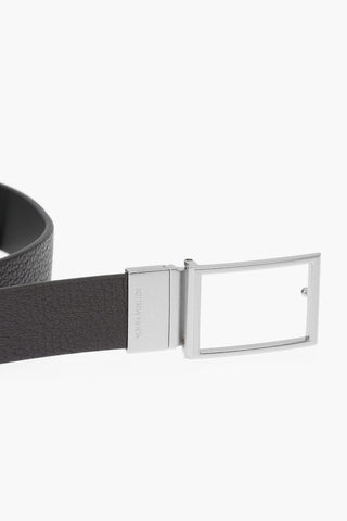 Reversible Textured Leather Belt