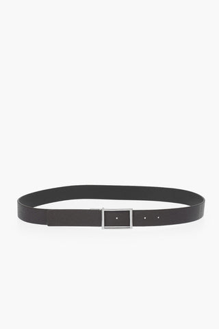 Reversible Textured Leather Belt