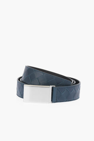 Woven Deisgn Leather Belt