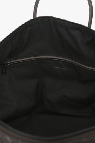 Borsa Weekender in Nappa Intrecciata