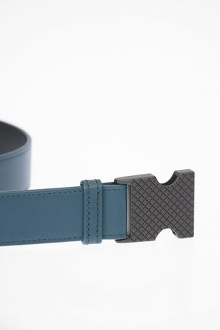 Snap Buckle Leather Belt
