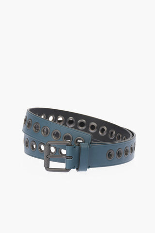 Perforated Leather Belt