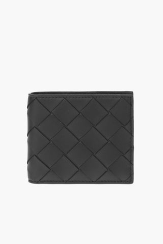Woven Design Nappa Bifold Wallet