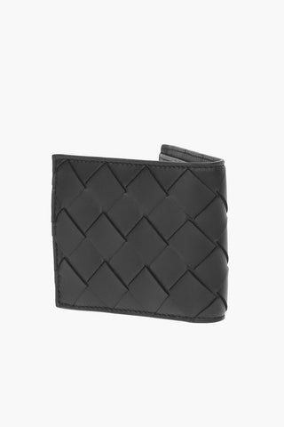 Woven Design Nappa Bifold Wallet