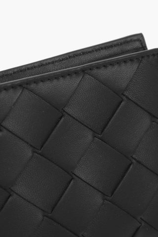 Woven Design Nappa Bifold Wallet