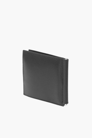 Portafoglio Bifold in Pelle Martellata