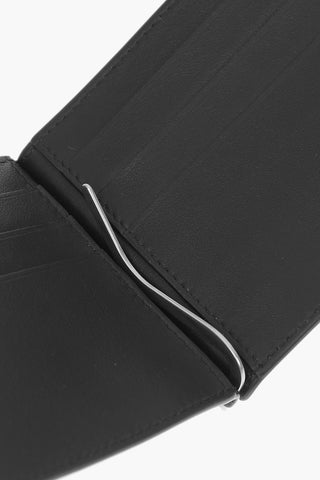 Portafoglio Bifold in Pelle Martellata