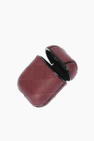 Custodia AirPods in Pelle Intrecciata