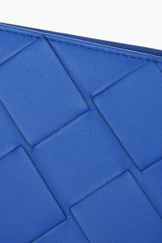 Woven Design Leather Bifold Wallet