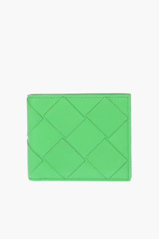 Woven Design Nappa Bifold Wallet