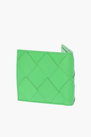 Woven Design Nappa Bifold Wallet
