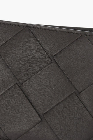 Portafoglio Bifold in Pelle Intrecciata