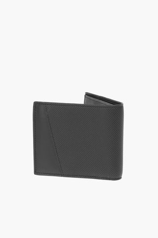 Embossed Detail Leather Bifold Wallet