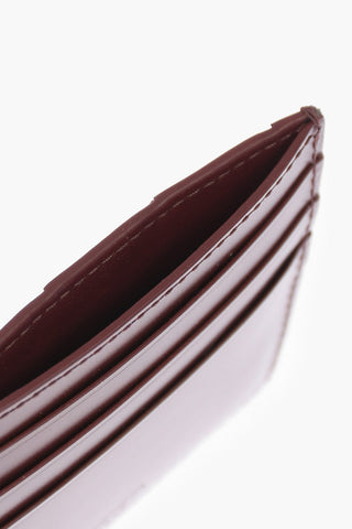 Woven Leather Card Holder