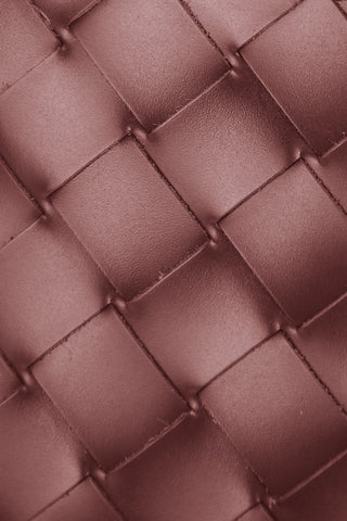 Woven Leather Card Holder