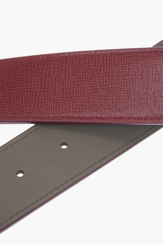 Reversible Leather Belt