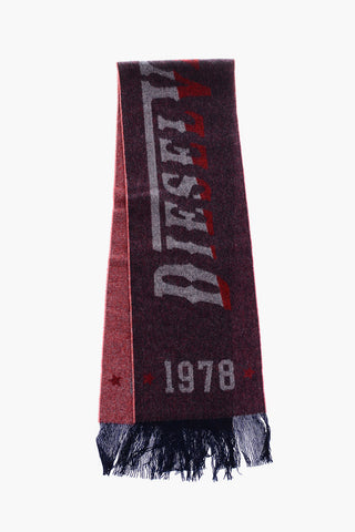 Wool S-VALTIC Scarf with Fringe