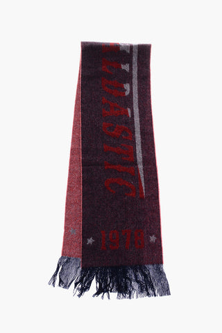 Wool S-VALTIC Scarf with Fringe