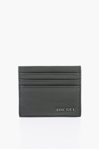 textured leather JOHNAS II card holder