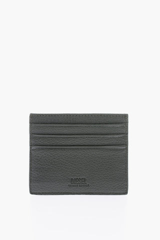 textured leather JOHNAS II card holder