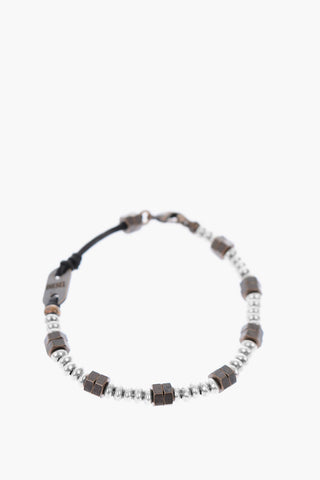 Braccialetto A-BEAD Con Targhetta Logo