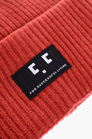 solid color wool K-AMARILLO beanie