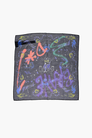 Printed Cotton and Silk Foulard