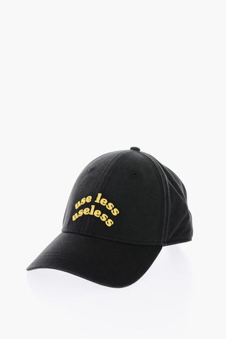 solid color C-LESSER cap with embroidery
