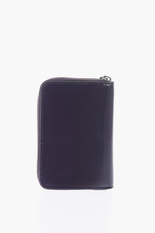 zip closure leather JADDA wallet
