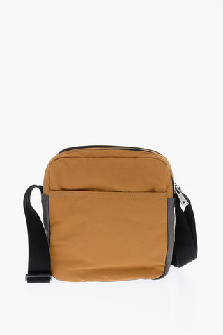 Two-tone B55 VERTYO Shoulder Bag with Embossed Logo