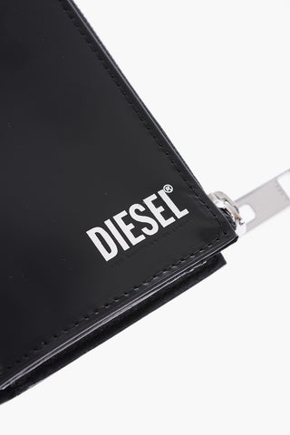 zip closure leather L-12 wallet