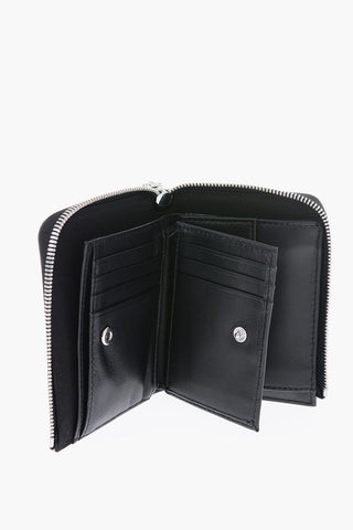 zip closure leather L-12 wallet