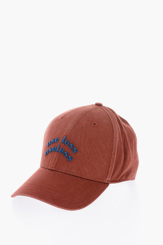 solid color C-LESSER cap with embroidery