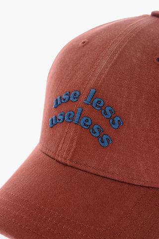 solid color C-LESSER cap with embroidery
