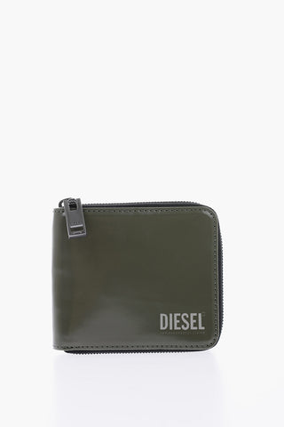 zip closure leather HIRESH XS wallet