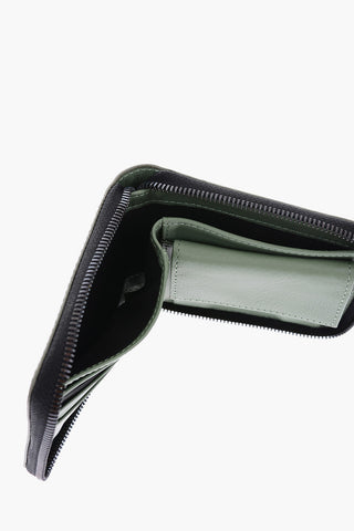 zip closure leather HIRESH XS wallet