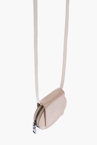 leather ALYSYA II coin holder with removable shoulder strap