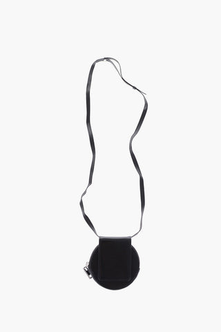 leather ALYSYA II coin holder with removable shoulder strap